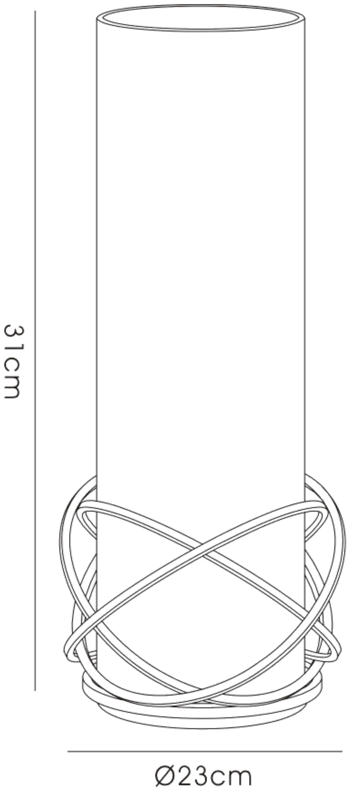 Oriana Candle Holder 19cm IL70782  Diyas Home Oriana